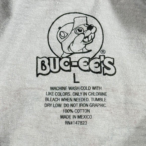 Bucees Beaver Graphic T-Shirt Mens Size L Short Sleeve Novelty Tee‎ - Picture 5 of 5